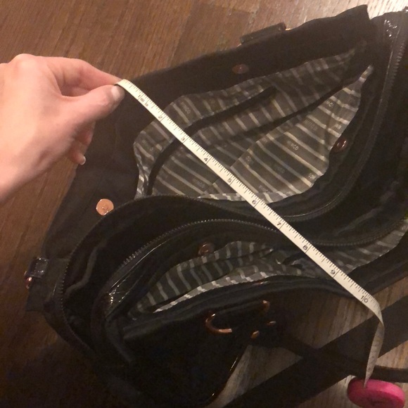 Mimco Bags Mimco Computer Tote With Rose Gold Poshmark